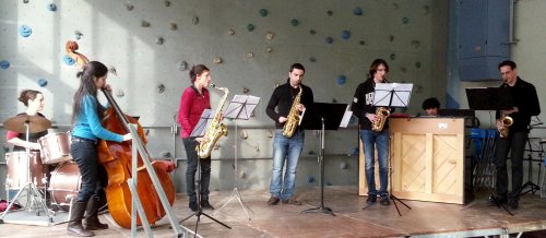 L'ensemble de l'atelier Jazz